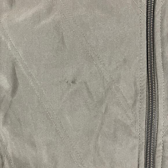 Columbia Fleece Vest Men's 2X Brown Full Zip Outdoor Hiking Layering Jacket - Picture 3 of 9